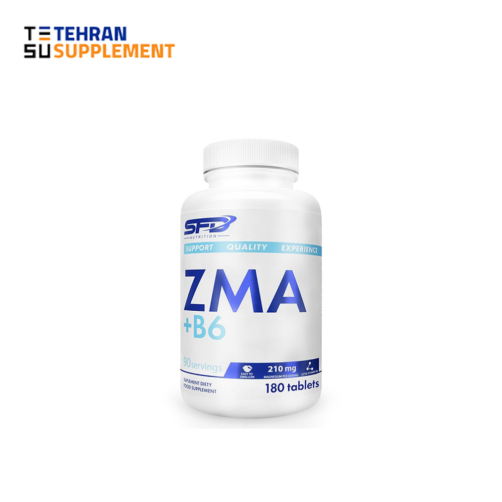 زد ام ای و ویتامین B6 اس اف دی نوتریشن SFD Nutrition ZMA + B6